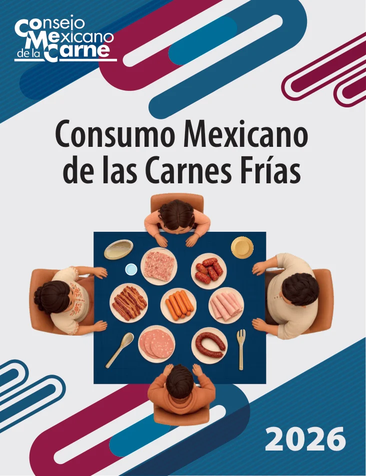 Portada del estudio Consumo Mexicano de las Carnes Frías 2026